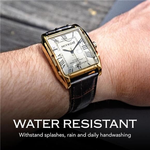 Vintage Watches for Men – Classic Tank Square Analog Watch main image 5